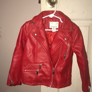 Outerwear red jacket